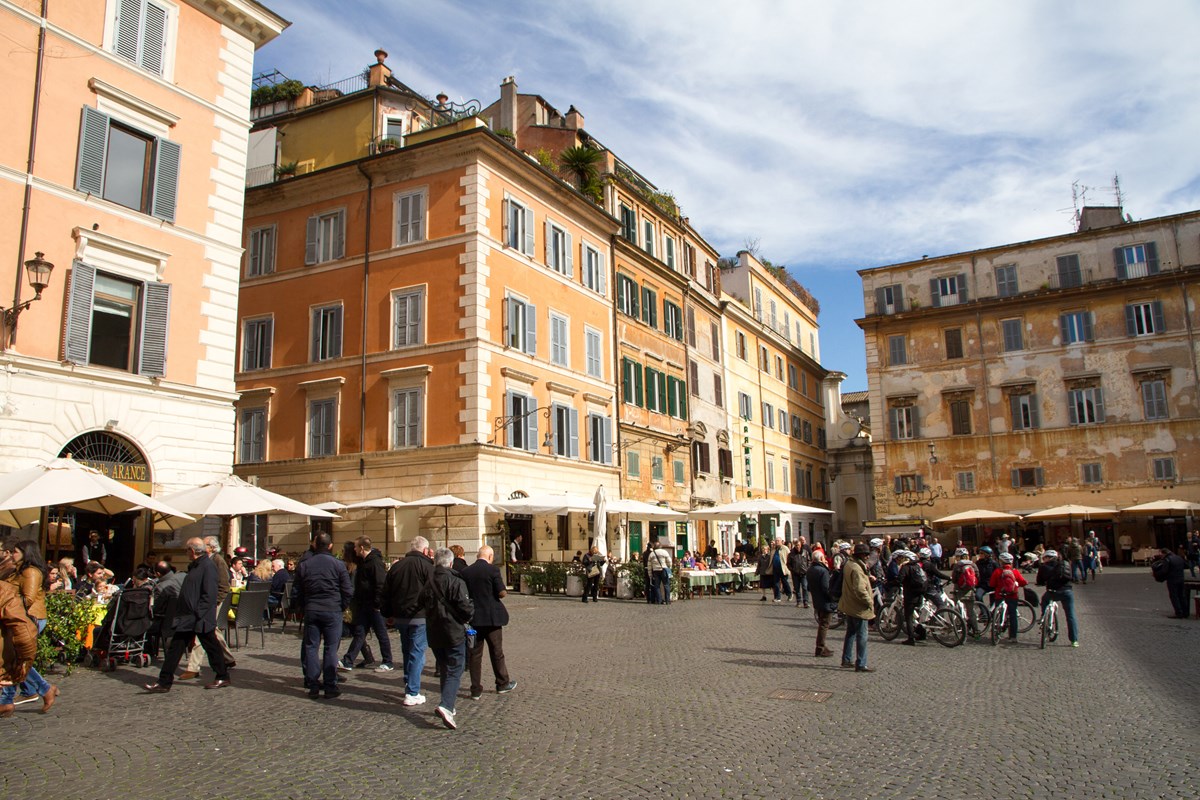 cuadrado trastevere