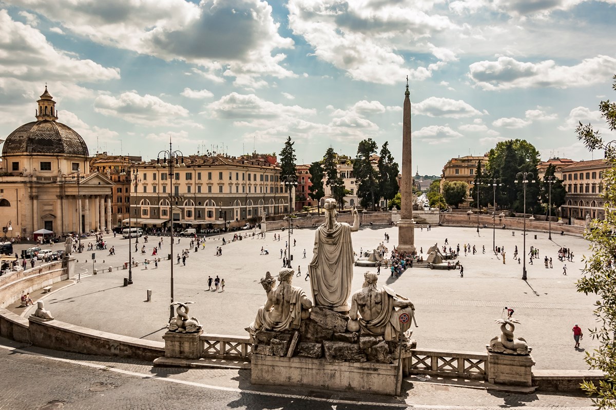 plaza Del Popolo roma